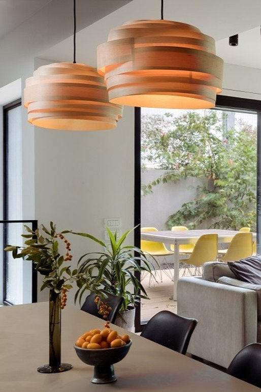 Studio Vayehi Light Cloud Wood Veneer Ceiling Light - Staunton and Henry