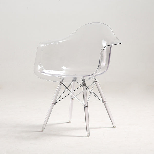 Eames DSW Style Clear Chair - Staunton and Henry