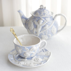Baroque Style Ceramic Tea Set - Staunton and Henry