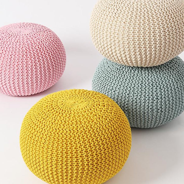 Chunky Knit Pouf - Staunton and Henry