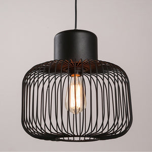 Modern Cage Pendant Light - Staunton and Henry