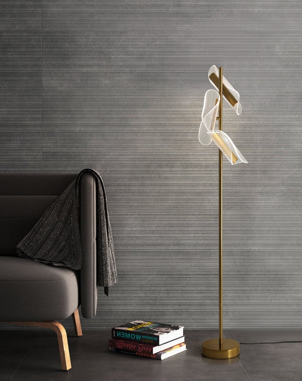 Ambrose Gold Floor Lamp - Staunton and Henry