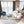 Load image into Gallery viewer, Abstract Gold and Grey Round Rug - Staunton and Henry