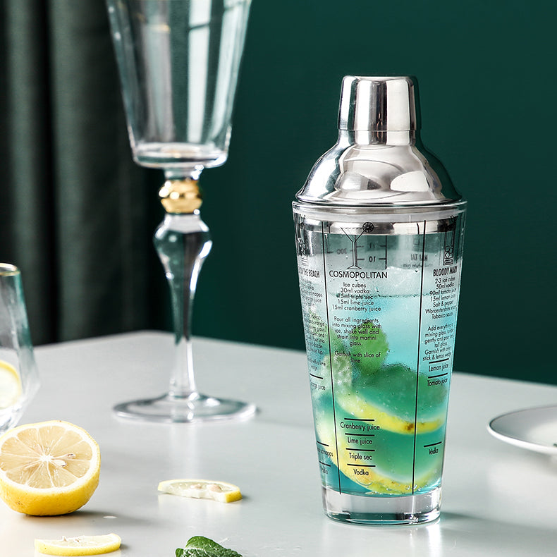 Cocktailshaker-Set aus Glas – Staunton and Henry