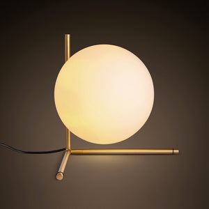 Retro Modern Brass Table Lamp - Staunton and Henry