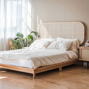 Laura Rattan Cane Bedhead - Staunton and Henry