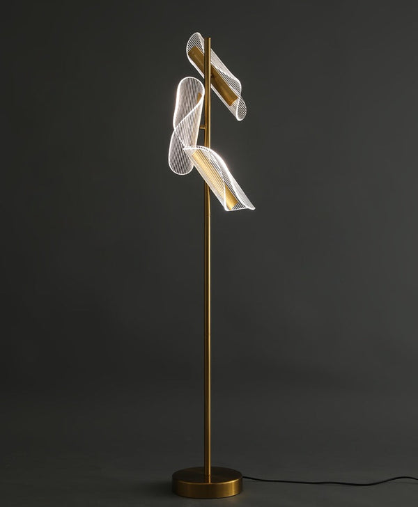 Ambrose Gold Floor Lamp - Staunton and Henry