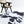 Load image into Gallery viewer, Premium White with Black Spots Faux Cowhide Rug - Staunton and Henry