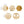 Load image into Gallery viewer, Geometric Brass Coasters - Set of 5 - Staunton and Henry
