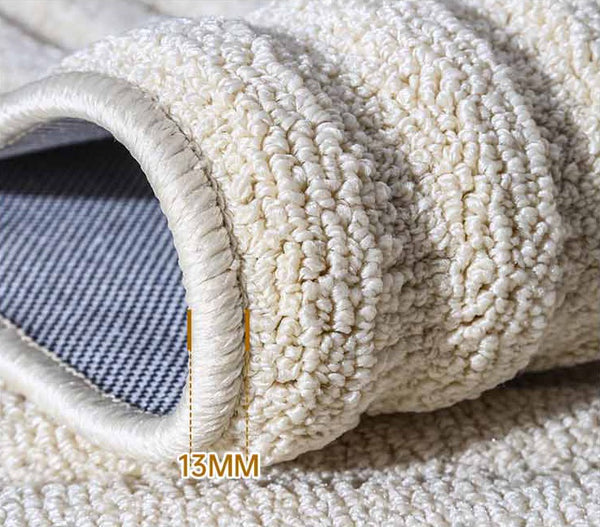 Texturised Cream Woven Rug - Staunton and Henry