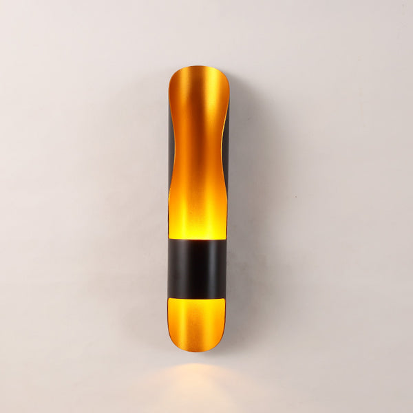 Black and Gold Wall Light - Staunton and Henry