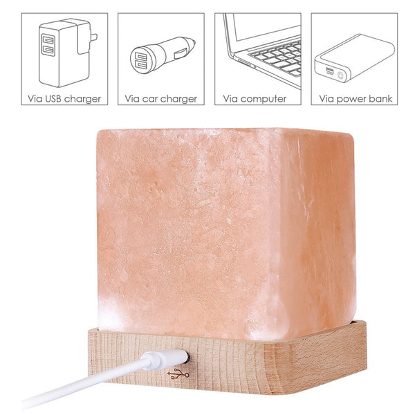 Square Himalayan Salt Lamp - Staunton and Henry
