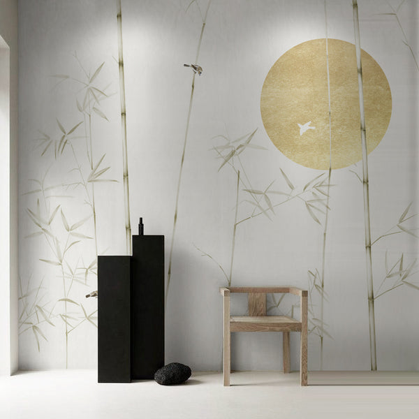 Autumn Tree Birds Wall Mural - Staunton and Henry