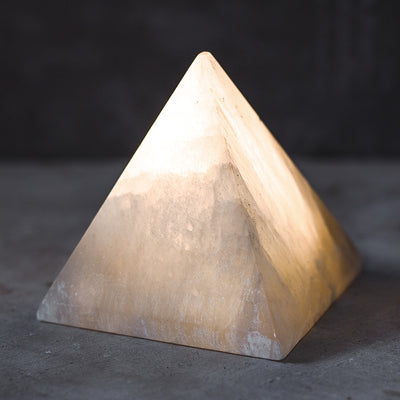 Natural Stone Pyramid Lamp - Staunton and Henry