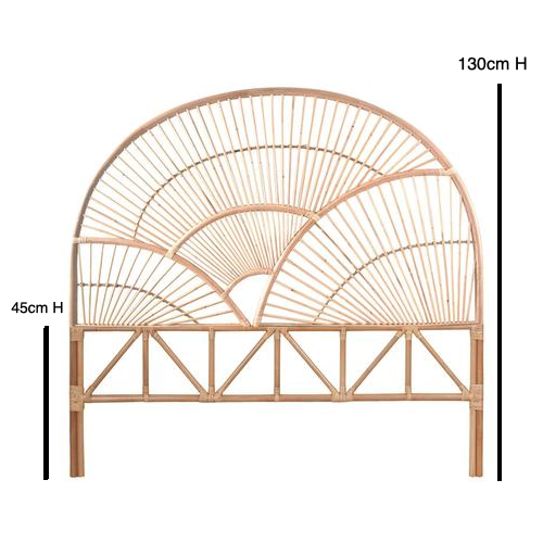 Eclipse Rattan Cane Bedhead - Staunton and Henry