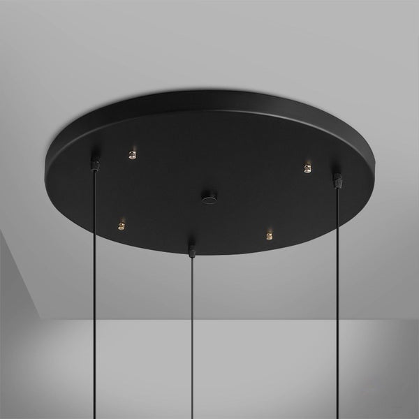 Black Multi Ceiling Light Mount Cover - Staunton and Henry