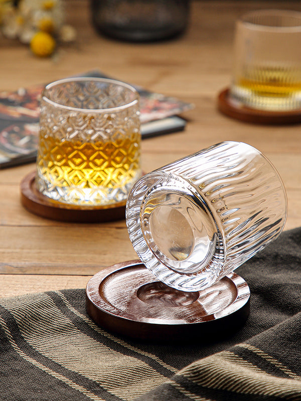 Rotating Whiskey Glass Tumbler (Set of 2) - Staunton and Henry