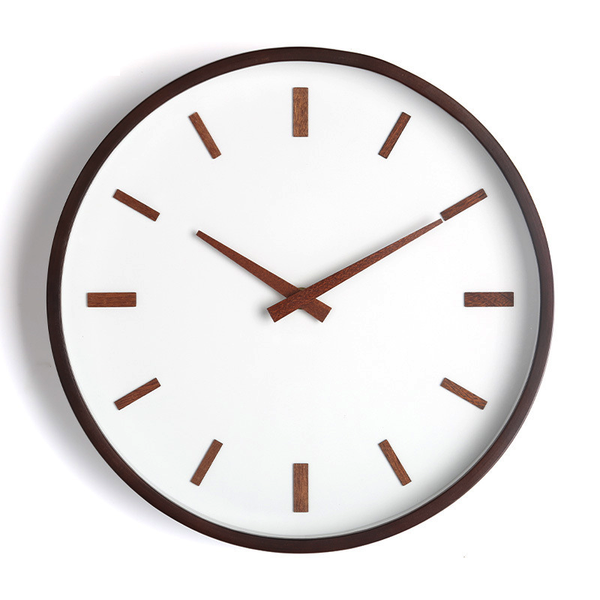 Minimalist Wall Clock with Beech Wood Frame - Staunton and Henry