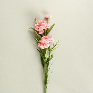 Carnation Silk Flowers - Set of 3 Stems - Staunton and Henry
