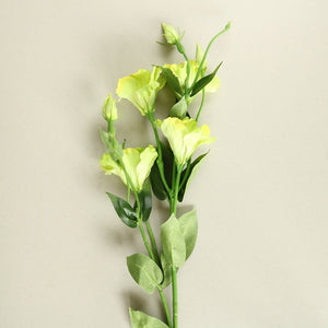 White Lisianthus Silk Flowers - Set of 3 Stems - Staunton and Henry