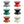 Load image into Gallery viewer, Zig Zag Style Acrylic Stool - Staunton and Henry