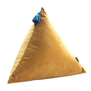 3D Velvet Triangle Throw Cushion - Staunton and Henry
