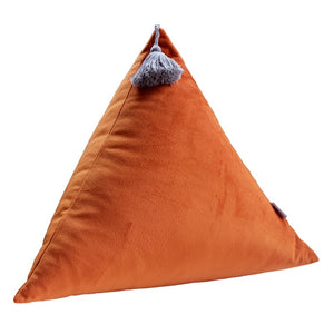 3D Velvet Triangle Throw Cushion - Staunton and Henry