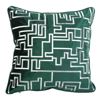 Modern Emerald Green Throw Cushion - Staunton and Henry