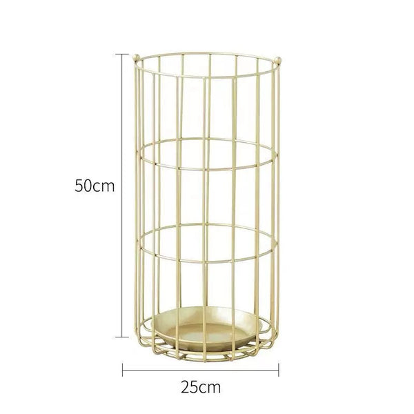 Modern Round Cage Umbrella Stand