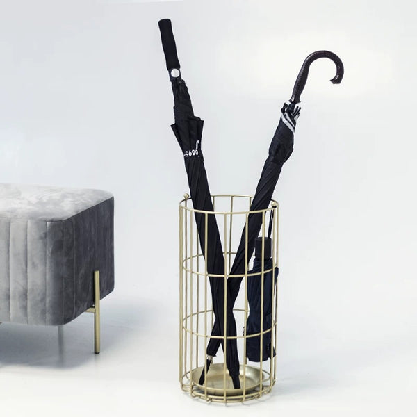 Modern Round Cage Umbrella Stand