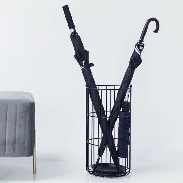 Modern Round Cage Umbrella Stand