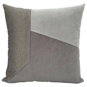 Shades of Grey Textured Throw Cushion - Staunton and Henry