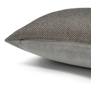 Shades of Grey Textured Throw Cushion - Staunton and Henry