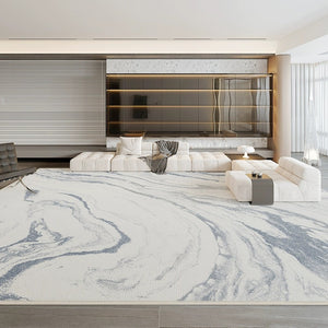 White Marble Pattern Rug - Staunton and Henry
