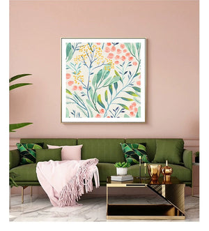 Botanicals Wall Art White Frame - Staunton and Henry