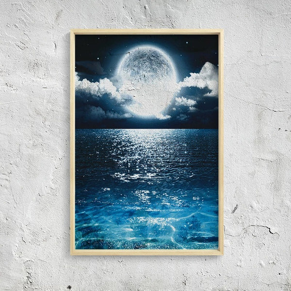 Transparent Ocean Wall Art With Frame - Staunton and Henry