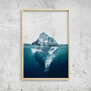 Transparent Ocean Wall Art With Frame - Staunton and Henry