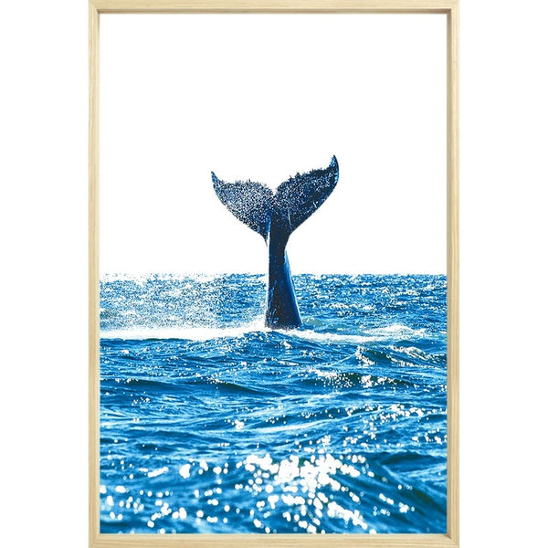 Transparent Ocean Wall Art With Frame - Staunton and Henry