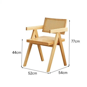 Replica Chandigarh Solid Wood Chair - Staunton and Henry