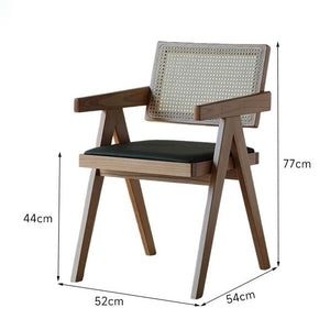Replica Chandigarh Solid Wood Chair - Staunton and Henry