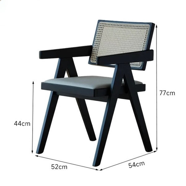 Replica Chandigarh Solid Wood Chair - Staunton and Henry