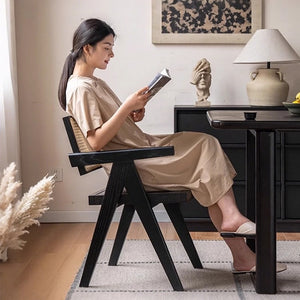 Replica Chandigarh Solid Wood Chair - Staunton and Henry