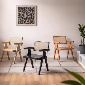 Replica Chandigarh Solid Wood Chair - Staunton and Henry