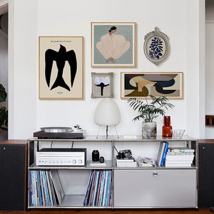 Modern Abstract Framed Wall Art - 5 Piece Set - Staunton and Henry