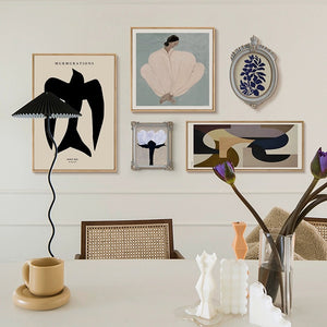 Modern Abstract Framed Wall Art - 5 Piece Set - Staunton and Henry