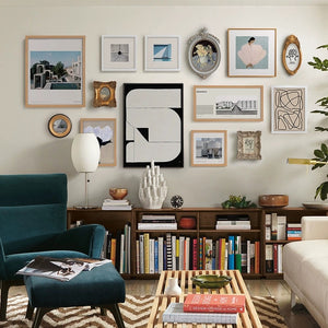 Large Abstract Modern Wall Art - 14 Piece Set - Staunton and Henry