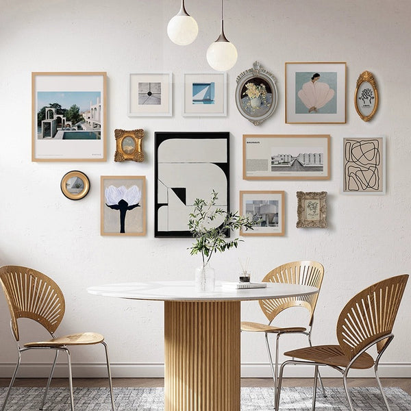 Large Abstract Modern Wall Art - 14 Piece Set - Staunton and Henry