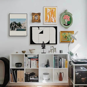 Eclectic Botanical Gallery Wall Art - 6 Piece Set - Staunton and Henry