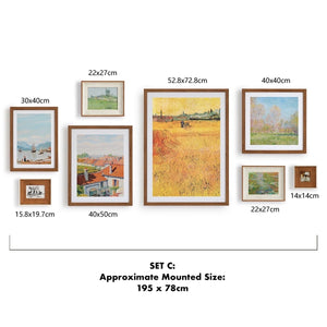 Nordic Country Landscape Gallery Wall Art Set - Staunton and Henry