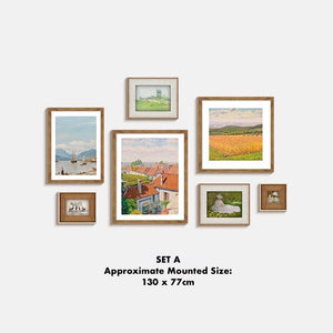 Nordic Country Landscape Gallery Wall Art Set - Staunton and Henry